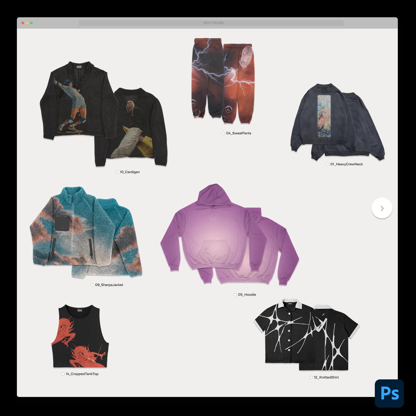 Designers Mock Up