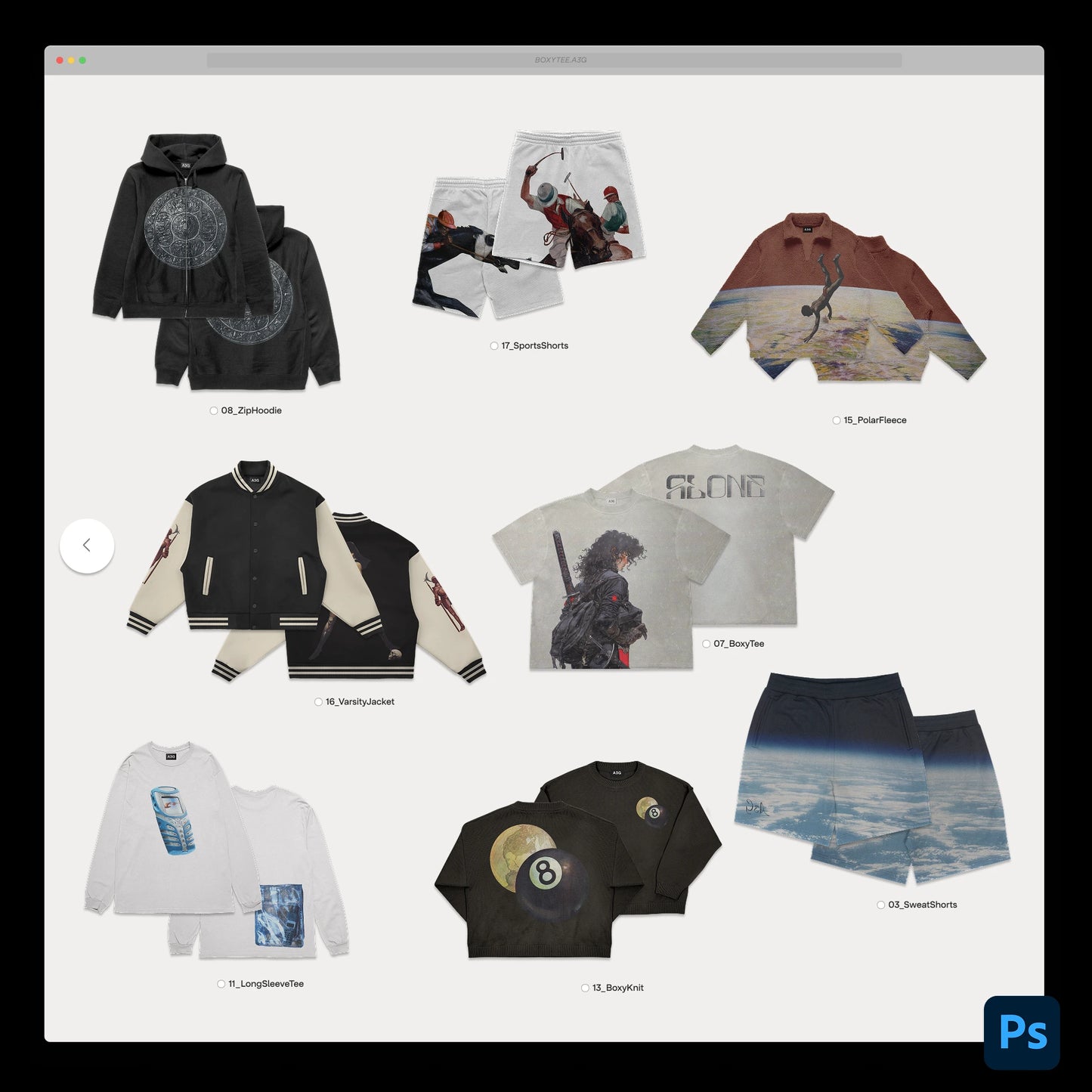 Designers Mock Up